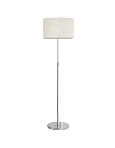 HOMCOM Floor Lamp with Remote, Height Adjustable Standing Lamp with Linen Shade, Dimmable with 3000K-6000K Adjustable Colour Tem - pic 191164 | FastDaddyshop