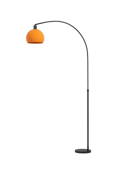 HOMCOM Floor Lamp for Living Room, Modern Standing Lamp with Shade & Foot Switch for Bedroom, Office, Black - pic 191254 | FastDaddyshop