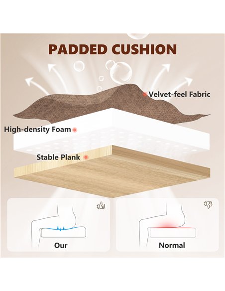 HOMCOM Office Chair with 6-Point Vibration Massage and Heat, Executive Computer Desk Chair with High Back, Reclining, Brown - pic 191592 | FastDaddyshop