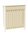 HOMCOM 93 x 88.5cm Rustic-Look Radiator Cover - Oak