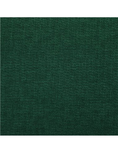 HOMCOM Velvet Feel Fabric 2 Seater Sofa, Small Sofa Loveseat with 21cm Thick Padding and Wood Legs, Dark Green