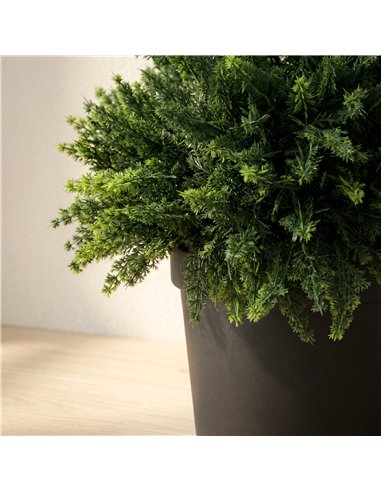 HOMCOM Decorative Artificial Plants Set of 2, UV Resistant Fake Plants in Pot for Indoor Outdoor Decor, 120 cm, Deep Green