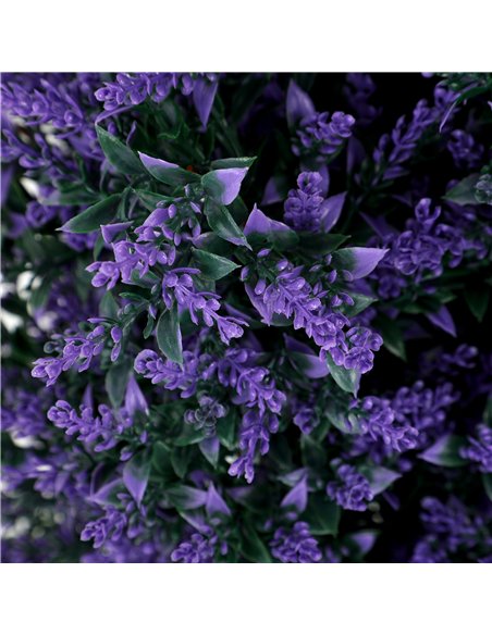 HOMCOM Set of 2 Artificial Lavender Flowers, Indoor Outdoor Fake Plants with Stakes, UV Resistant for Garden,  90 cm, Blue - pic 192918 | FastDaddyshop