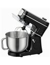 HOMCOM Stand Mixer, 6L 1400W Tilt-Head Food Mixer with 11 Speeds, Pulse & Fermentation Function, LED Display, Black