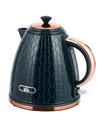 HOMCOM 3000W Rapid Boil Honeycomb Kettle - Dark Blue