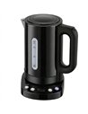 HOMCOM Electric Kettle, 1.7L, Fast Boil, 3kW Water Kettle with UK Strix Thermostat, Keep Warm Function, LCD Base, Black