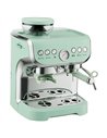 HOMCOM Bean to Cup Coffee Machine, Espresso Machine with Integrated Bean Grinder & Steam Wand, Light Green