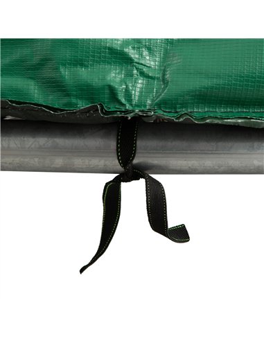 HOMCOM  Trampoline Safety Pad, 8 ft-Green