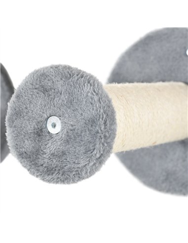 PawHut 5PCs Cat Wall Furniture with Perch, Cat House, Scratching Post