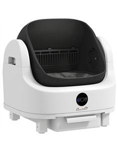 PawHut Self Cleaning Cat Litter Tray Top Opening Design, Automatic Litter Box More Space with Integrated Security Protection
