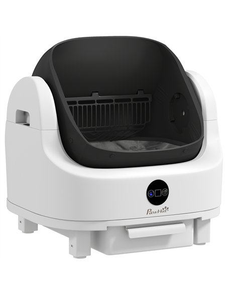 PawHut Self Cleaning Cat Litter Tray Top Opening Design, Automatic Litter Box More Space with Integrated Security Protection - pic 194644 | FastDaddyshop
