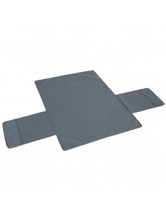 PawHut Waterproof Sofa Cover 2 Seater, Soft Couch Cover for Dogs Cats Pets, Non Slip Sofa Slipcoevr with Elastic Straps