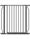PawHut Extra Wide Dog Gate, with Door Pressure, for Doorways, Hallways, Staircases - Black