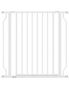 PawHut Extra Wide Dog Gate, with Door Pressure, for Doorways, Hallways, Staircases - White