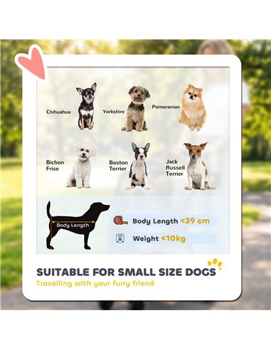 PawHut Dog Stroller, 3 in 1 Foldable Pet Stroller for Small Puppy Cat with Detachable Travel Carrier, Storage Basket, Grey