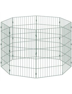 PawHut 8 Panel Pet Playpen for Medium Dogs Indoor Outdoor 80 cm Height