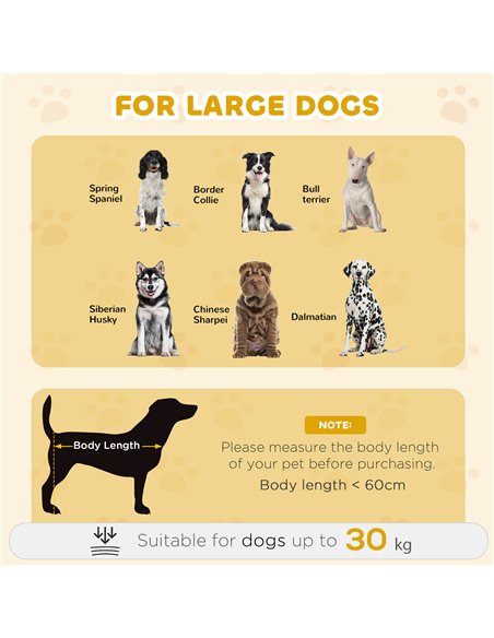 PawHut Dog Crate Furniture, Indoor Dog Cage with Double Doors for Large Breeds, Pet Kennel End Side Table - pic 195255 | FastDaddyshop