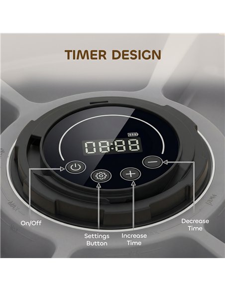 PawHut Automatic Cat Feeder Programmable Timer for Dry Wet Food Cat Food Dispenser with Ice Pack for 6 Meals - pic 195318 | FastDaddyshop
