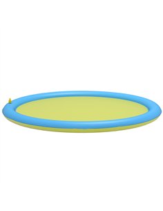 PawHut Dog Splash Pad for Pets Dog Bath Pool Water Game
