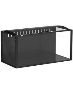 PawHut Hamster Cage Steel Chewproof with Openable Top, Deep Burrow for Dwarf Syrian Hamster, Gerbil, Rats, 105 x 51 x 53 cm