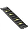 PawHut Dog Car Ramp with Anti-Slip Steps, 10-Steps Pet Stairs for Pets to Access Cars and High Beds, Black