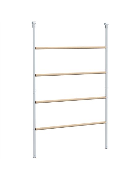 PawHut Chicken Perch for Coop, Wooden and Galvanised Steel Roosting Bar Jungle Gym, Chicken Roosting Ladder for Backyard Farm - pic 195927 | FastDaddyshop