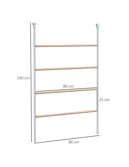 PawHut Chicken Perch for Coop, Wooden and Galvanised Steel Roosting Bar Jungle Gym, Chicken Roosting Ladder for Backyard Farm - pic 195929 | FastDaddyshop