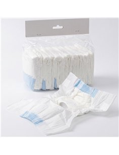 PawHut Disposable Dog Diapers Female for S Dogs Incontinence or Excitable Urination and Training 48 Count