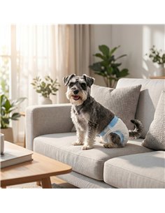 PawHut Disposable Dog Diapers Female for S Dogs Incontinence or Excitable Urination and Training 48 Count 2
