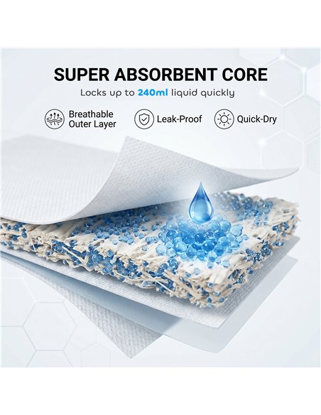 PawHut Dog Diapers Super Absorbent Leak-Proof Dog Nappies for Male Dogs Size M 45-64 cm Waist - pic 196300 | FastDaddyshop