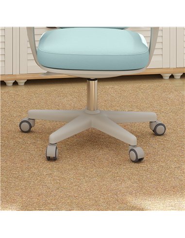 Vinsetto 44-56cm Mesh Back Office Chair - Light Green