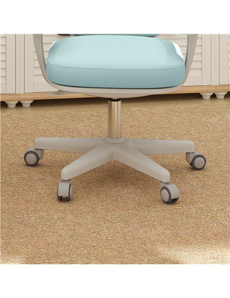 Vinsetto 44-56cm Mesh Back Office Chair - Light Green - pic 196449 | FastDaddyshop
