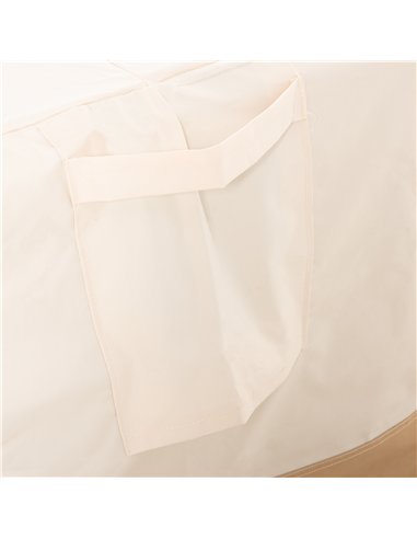 Outsunny Garden Furniture Covers Waterproof, 600D Oxford Outdoor Furniture Cover with 4 Air Vents, 275 x 208 x 78 cm, Beige