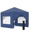 Outsunny 3x3M Pop Up Water Resistant Gazebo with Carry Bag, Blue