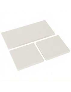 Outsunny Outdoor Seat Cushion Pads for Rattan Furniture, 3 PCs Garden Furniture Cushions, Cream White