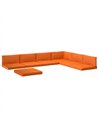 Outsunny 14-piece Dining Set Cushions - Orange