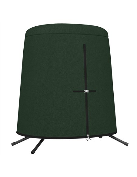 Outsunny 196 x 230 cm Hanging Egg Chair Protective Cover - Green - pic 196837 | FastDaddyshop