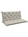Outsunny Garden Bench Cushion, 2 Seater Swing Chair Cushion, Seat Pad with Ties for Indoor and Outdoor Use, 110 x 120 cm