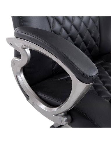 HOMCOM Racing Gaming Sports Chair Swivel Desk Chair Executive Leather Office Chair Computer PC chairs Height Adjustable Armchair