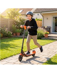 SPORTNOW Electric Scooter for Kids, with LED Display, Green 2