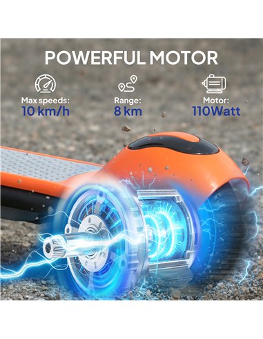 SPORTNOW Electric Scooter for Kids, with LED Display, Green