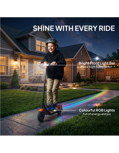 SPORTNOW Electric Scooter for Kids, with LED Display, Green