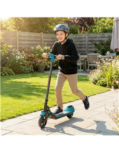 SPORTNOW Electric Scooter for Kids, with LED Display, Green 2