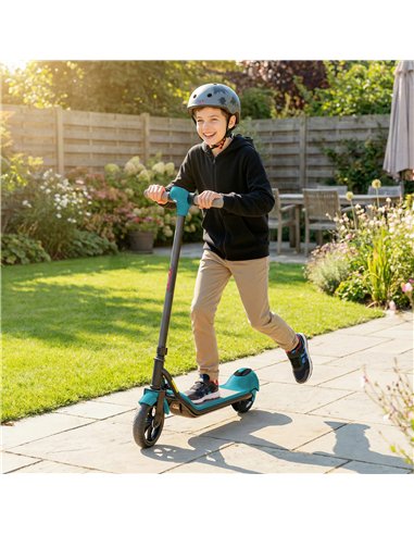 SPORTNOW Electric Scooter for Kids, with LED Display, Green