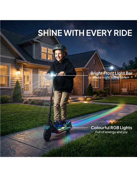 SPORTNOW Electric Scooter for Kids, with LED Display, Green - pic 197967 | FastDaddyshop