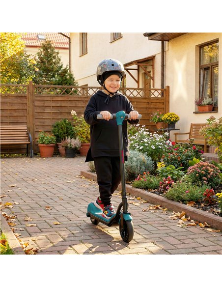 SPORTNOW Electric Scooter for Kids, with LED Display, Green - pic 197970 | FastDaddyshop