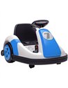 AIYAPLAY Kids Bumper Car with 360-Degree Rotation, 6V Electric Ride On Car with Music and Horn for 3-8 Years Old, Blue