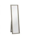 HOMCOM Full Length Mirror, 37 x 157 cm, Hanging or Freestanding, Rectangular Full Body Mirror for Living Room, Bedroom, Grey