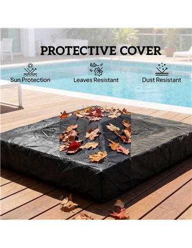 Outsunny Rattan Sun Loungers Set of 2 with Side Table, Garden Recliner Sunbeds with Adjustable Back, Cushions, Dark Grey