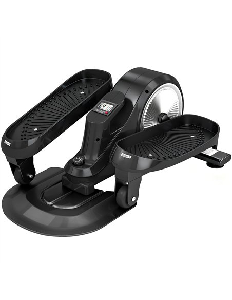 SPORTNOW Under Desk Elliptical Machine with LCD Monitor, 8 Adjustable Magnetic Resistances for 2-in-1 Seat & Stand Up Exercise - pic 199870 | FastDaddyshop